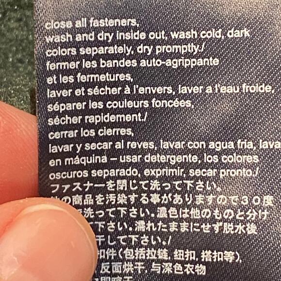 Tommy Hilfiger Mens XXL Dark Green Fleece Full Zip Jacket - Picture 5 of 8